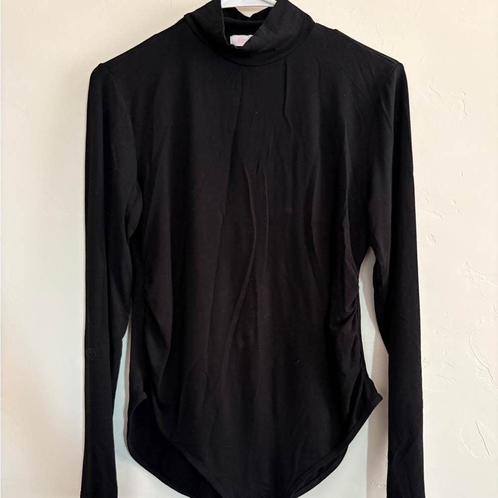 Black Maternity Bodysuit